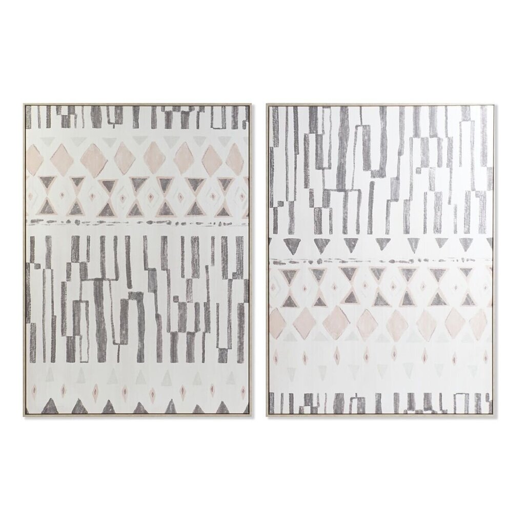 Glezna DKD Home Decor 100 x 4 x 140 cm Boho (2 gb.) цена и информация | Gleznas | 220.lv