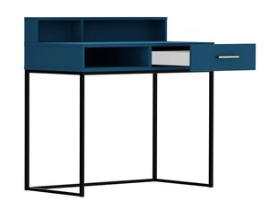Письменный стол Black Red White Modeo, синий цвет цена и информация | Компьютерные, письменные столы | 220.lv