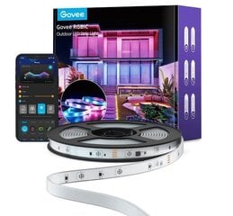 Govee H6172 Открытый 10 м; светодиодная лента; Wi-Fi, Bluetooth, RGBIC, IP65 цена и информация | Светодиодные ленты | 220.lv