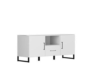 TV galdiņš Black Red White Modeo, balts cena un informācija | TV galdiņi | 220.lv