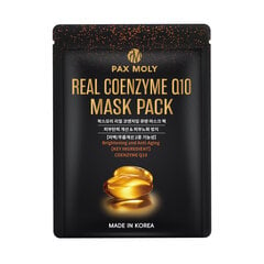 PAX MOLY Real Coenzyme Q10 sejas maska 25 ml.X 10 gab. cena un informācija | Sejas maskas, acu maskas | 220.lv