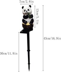 Aia LED-lamp PANDA 13 cm./42,5 cm cena un informācija | Āra apgaismojums | 220.lv