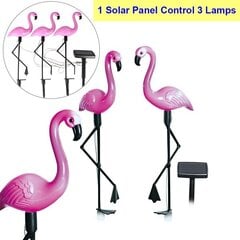 Dārza LED lampa 3 FLAMINGOS цена и информация | Уличное освещение | 220.lv