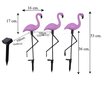 Dārza LED lampa 3 FLAMINGOS cena un informācija | Āra apgaismojums | 220.lv