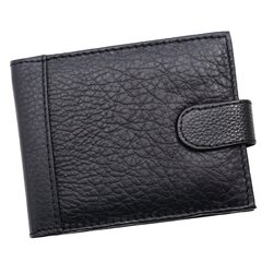 Vizītkaršu/atlaižu karšu maks Genuine Leather CC127BLK цена и информация | Мужские кошельки | 220.lv