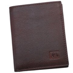 Vizītkaršu/atlaižu karšu maks Genuine Leather 07CCCBR cena un informācija | Vīriešu maki, karšu maki | 220.lv