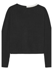 Джемпер для девочки CALVIN KLEIN Contrast Knit Ck Black 520883159 цена и информация | Свитеры, жилетки, пиджаки для девочек | 220.lv