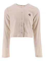 Свитер для девочки CALVIN KLEIN Light Crinkle Whitecap Gray 520883177 цена и информация | Свитеры, жилетки, пиджаки для девочек | 220.lv