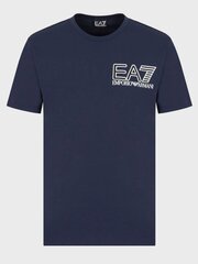 Vīriešu T-krekls EA7 Navy Blue 280545756 cena un informācija | Vīriešu T-krekli | 220.lv