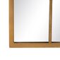 Sienas spogulis 65 x 2,5 x 110 cm Bronza Metāls Logs cena un informācija | Spoguļi | 220.lv