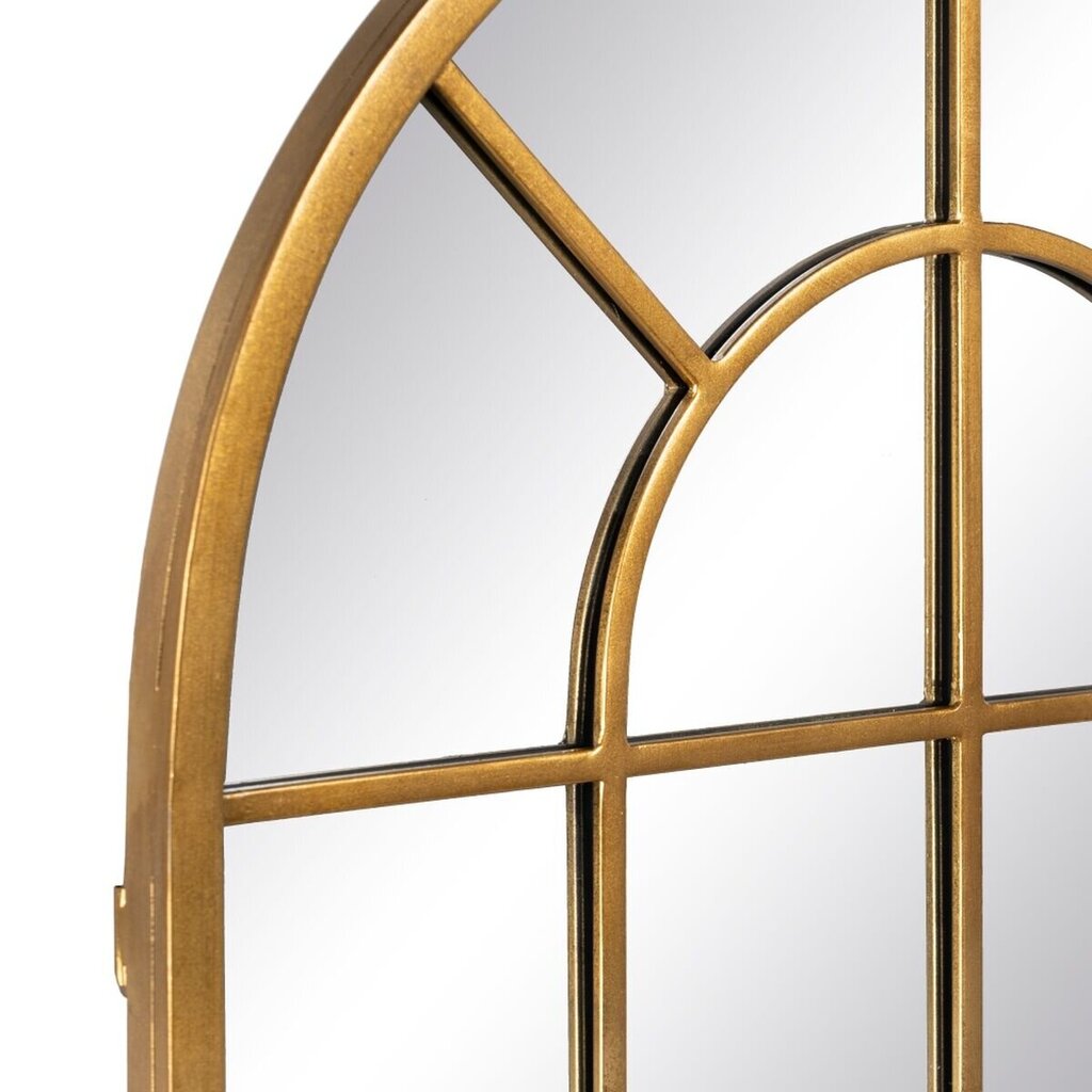 Sienas spogulis 65 x 2,5 x 110 cm Bronza Metāls Logs cena un informācija | Spoguļi | 220.lv