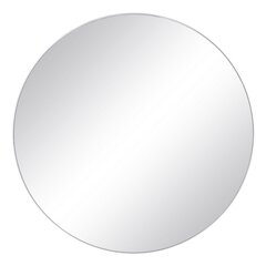 Sienas spogulis 139 x 1,5 x 139 cm Metāls Balts cena un informācija | Spoguļi | 220.lv