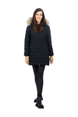 Женское зимнее пальто Luhta HAUKKALA, черный цвет цена и информация | Женские куртки | 220.lv