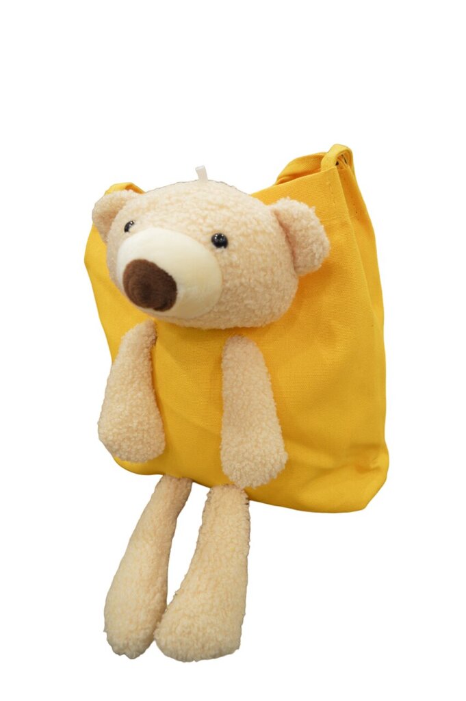 Bērnu soma ar lācīti dzeltena cena un informācija | Bērnu aksesuāri | 220.lv