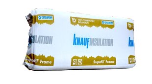 Knauf Supafil FRAME beramā vate 15.5kg, 5 iepakojumi cena un informācija | Izolācijas materiāli | 220.lv