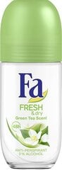 Dezodorants Fa Fresh&Dry Green Tea, 3 x 50 ml cena un informācija | FA Smaržas, kosmētika | 220.lv