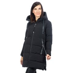 Женская длинная зимняя куртка Luhta HELLANMAA, цвет черный цена и информация | Женские куртки | 220.lv
