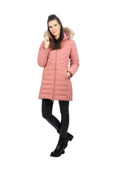 Женское зимнее пальто Luhta HAUKKALA, розовое цена и информация | Женские куртки | 220.lv