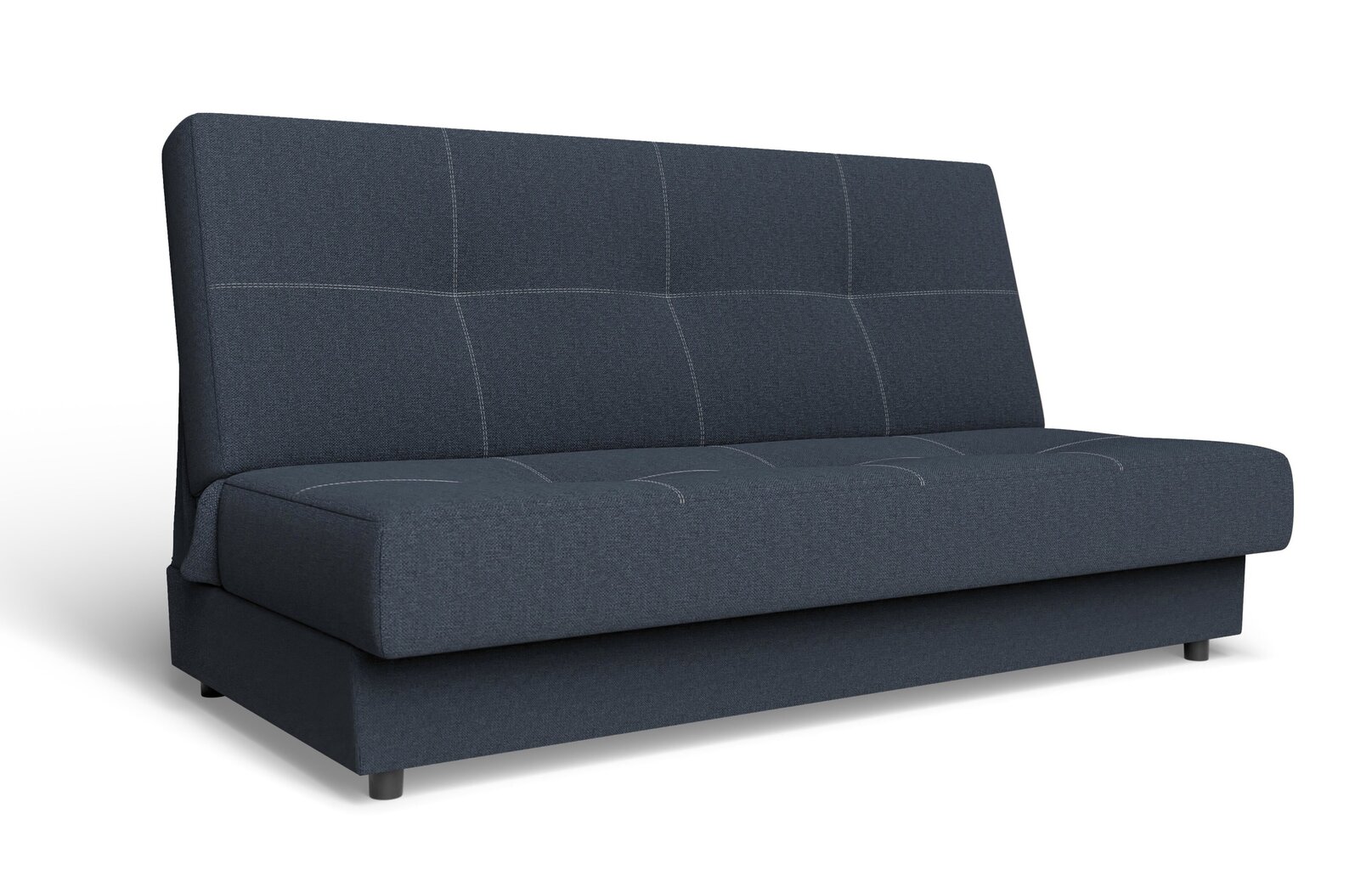Dīvāns-gulta Aga, tumši zila cena un informācija | Dīvāni | 220.lv