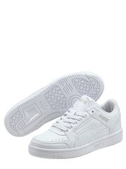 Sportiska stila apavi bērniem PUMA Puma Rebound Joy Lo Jr White 234238570 cena un informācija | Sporta apavi bērniem | 220.lv