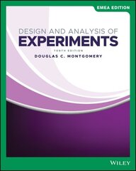 Design and Analysis of Experiments 10 Edition, EMEA Edition cena un informācija | Sociālo zinātņu grāmatas | 220.lv