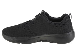 Skechers Go Walk Arch Fit Unify, Sieviešu kedas, Melna цена и информация | Спортивная обувь, кроссовки для женщин | 220.lv