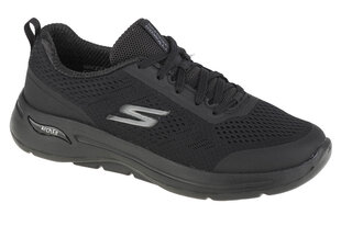 Skechers Go Walk Arch Fit-Motion Breeze, Sieviešu kedas, Melna cena un informācija | Sporta apavi sievietēm | 220.lv