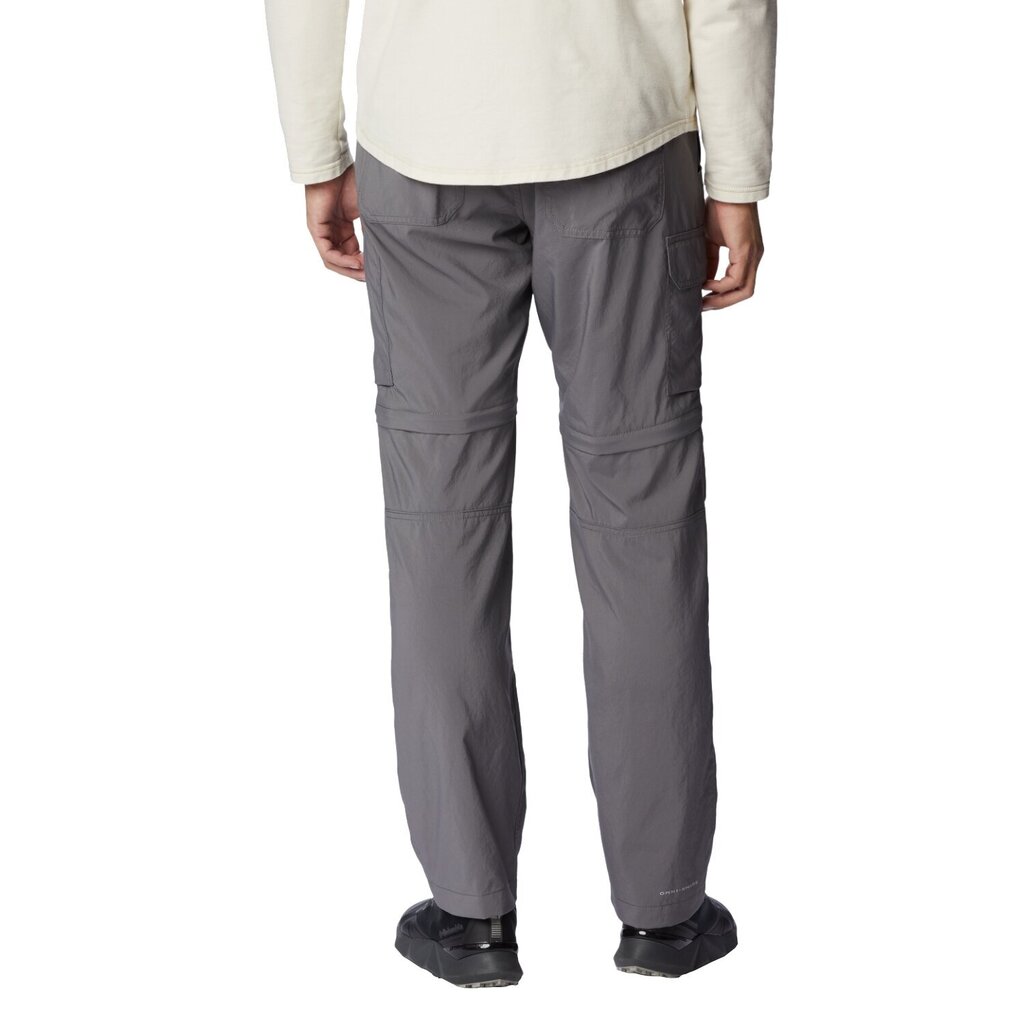 Columbia Silver Ridge Utility Convertible Pant, Men's trousers, Pelēka cena un informācija | Vīriešu bikses | 220.lv