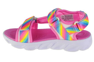 Skechers Hypno Splash-Rainbow Lights, Meiteņu sandales, Dažādu krāsu cena un informācija | Bērnu sandales | 220.lv