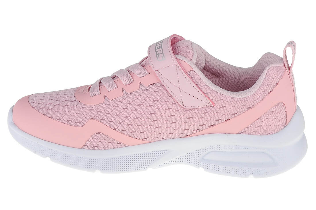 Skechers Microspec Max, Meiteņu sporta apavi, Rozā cena un informācija | Sporta apavi bērniem | 220.lv