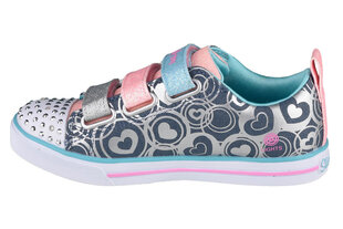 Skechers Sparkle Lite Heartsland, Meiteņu sporta apavi, Zila цена и информация | Детская спортивная обувь | 220.lv