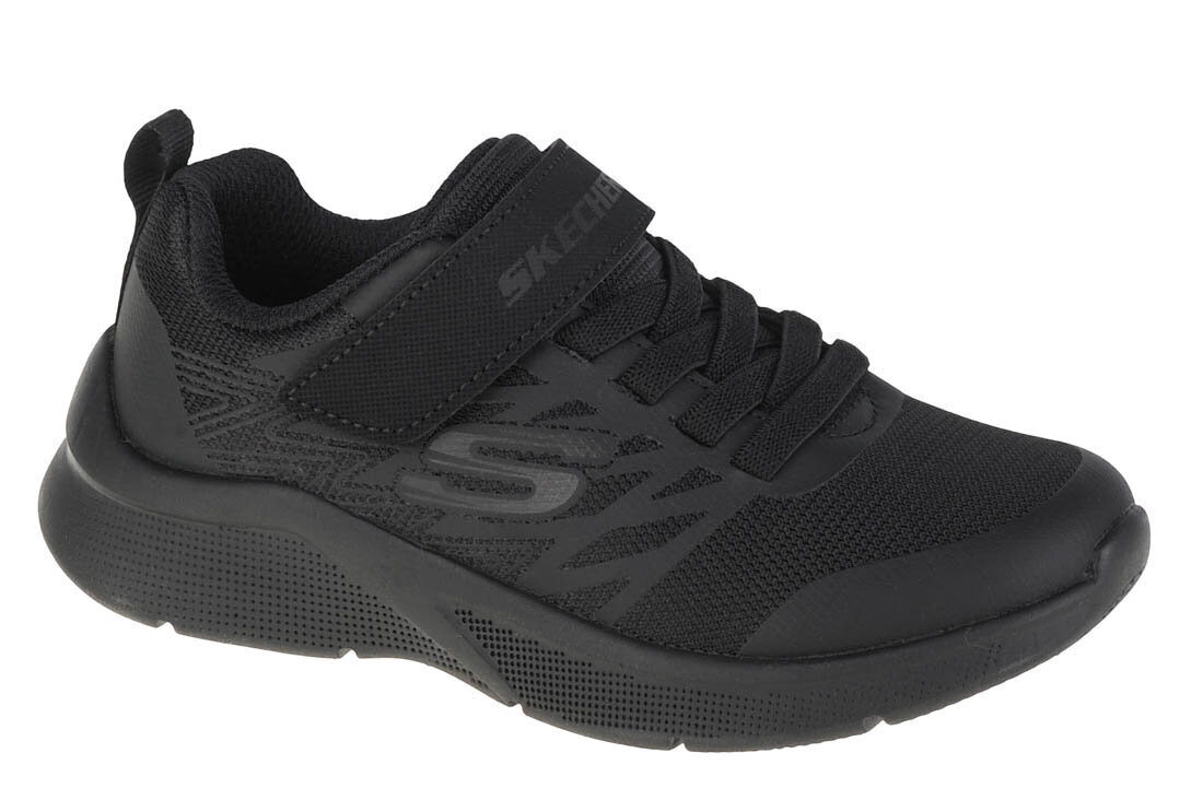 Skechers Microspec Texlor, Zēnu sporta apavi, Melna цена и информация | Sporta apavi bērniem | 220.lv