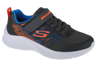 Skechers Microspec Texlor, для мальчика кроссовки, серый цена и информация | Детская спортивная обувь | 220.lv