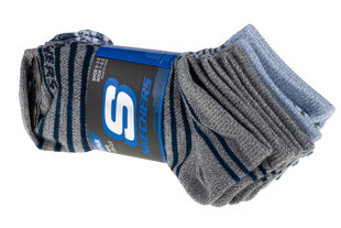 Skechers Boys 6pk Low Cut, for boy socks, Dažādu krāsu cena un informācija | Zēnu zeķubikses, zeķes | 220.lv