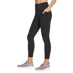 Skechers Go Walk High Waisted 7/8 Legging, Women's leggings, Melna cena un informācija | Sporta apģērbs sievietēm | 220.lv