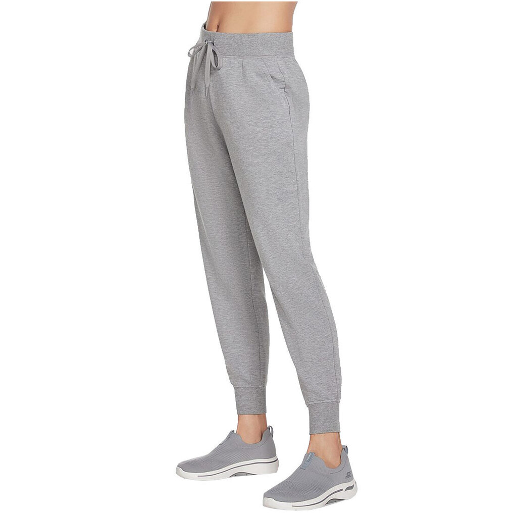 Skechers Restful Jogger Pant, Sieviešu bikses, Pelēka cena un informācija | Sporta apģērbs sievietēm | 220.lv