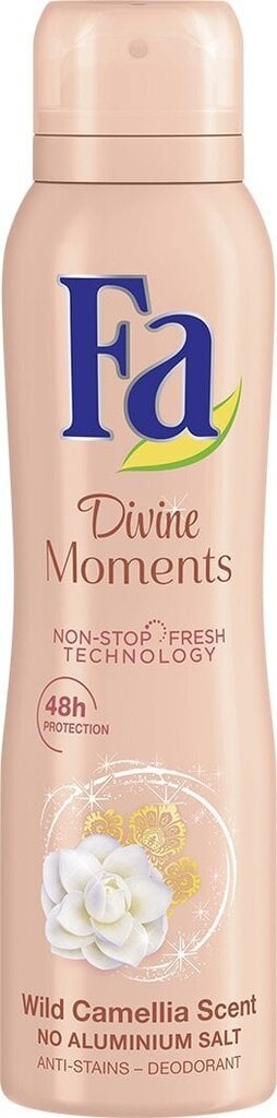Izsmidzināms dezodorants Fa Divine Moments, 6 x 150 ml cena un informācija | Dezodoranti | 220.lv