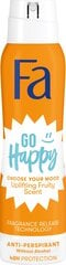 FA Go Happy Spray Antiperspirant 150 мл, 6 упаковочный комплект цена и информация | Дезодоранты | 220.lv