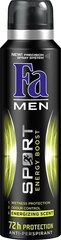 FA Men Double Power Aer. Deodorant Power Boost, 150 мл, 6 набор упаковки цена и информация | Дезодоранты | 220.lv