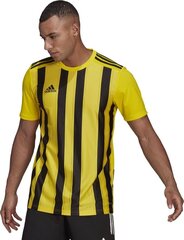 Футболка Adidas STRIPED 21 JSY, желтая, S цена и информация | Футбольная форма и другие товары | 220.lv