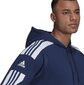 Džemperis Adidas SQUADRA 21, zils, XL cena un informācija | Futbola formas un citas preces | 220.lv