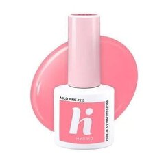 Hibrīda nagu laka Hi Hybrid UV Gel Polish Mild Pink #213, 5 ml cena un informācija | Nagu lakas, stiprinātāji | 220.lv