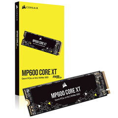 Corsair MP600 Core XT, 1TB, NVMe M.2 cena un informācija | Iekšējie cietie diski (HDD, SSD, Hybrid) | 220.lv