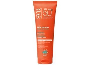 Mitrinošs sauļošanās pieniņš SVR Sun Secure Lait, SPF50, 250 ml cena un informācija | Sauļošanās krēmi | 220.lv