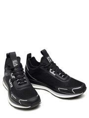 Sporta apavi vīriešiem EA7 Black+White+Highrise 280545846 cena un informācija | Sporta apavi vīriešiem | 220.lv