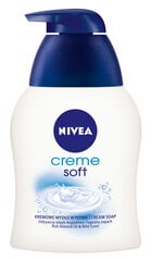 Šķidrās ziepes Nivea Creme Soft, 6 x 250 ml cena un informācija | Ziepes | 220.lv