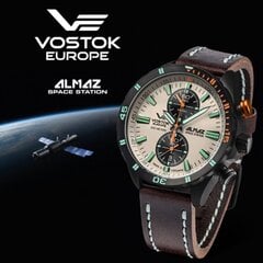 Vīriešu pulkstenis Vostok Europe Almaz Chronograph 6S11-320C677LE cena un informācija | Vīriešu pulksteņi | 220.lv