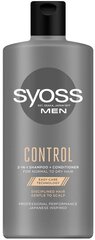 Syoss Men Control Shampoo 440ML, 6 набор упаковки цена и информация | Шампуни | 220.lv