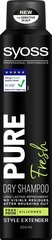 Syoss Dry Shampoo Pure Fresh 200 мл, 3 набора упаковки цена и информация | Шампуни | 220.lv
