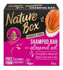 Cietais šampūns Nature Box Almond, 3 x 85 g cena un informācija | Šampūni | 220.lv